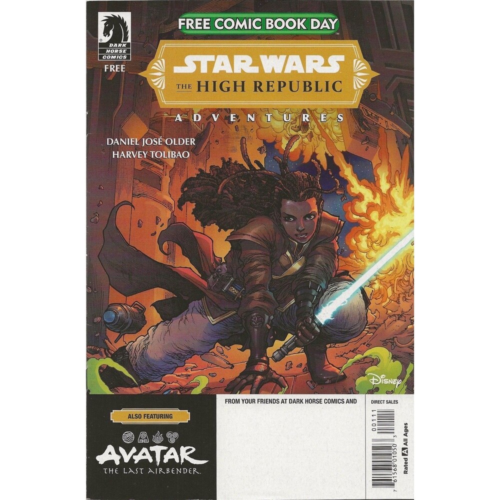 Star Wars High Republic Adventures Comic 2023 FCBD Free Book Day Dark Horse